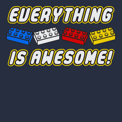 Everything Is Awesome T-Shirt NAVY