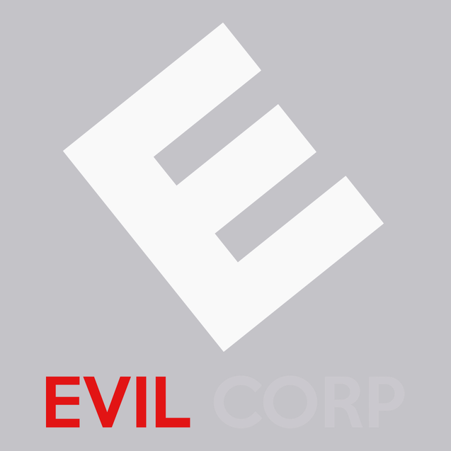 Evil Corp T-Shirt SILVER