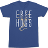 Face hugger Free Hugs T-Shirt BLUE