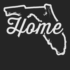 Florida Home T-Shirt BLACK