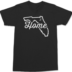 Florida Home T-Shirt BLACK