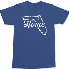 Florida Home T-Shirt BLUE