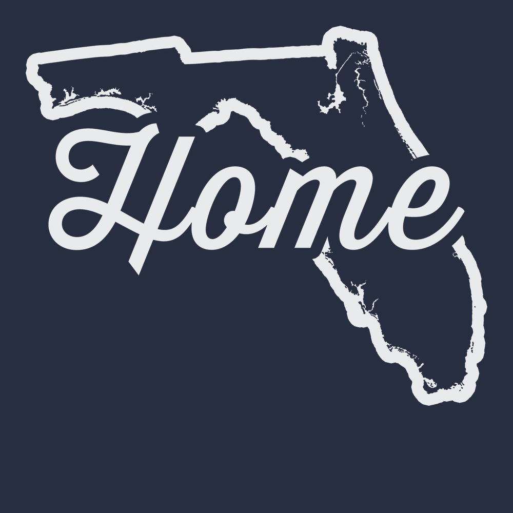 Florida Home T-Shirt NAVY