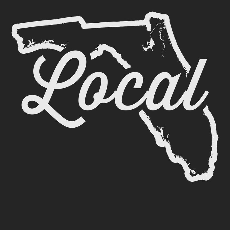 Florida Local T-Shirt BLACK