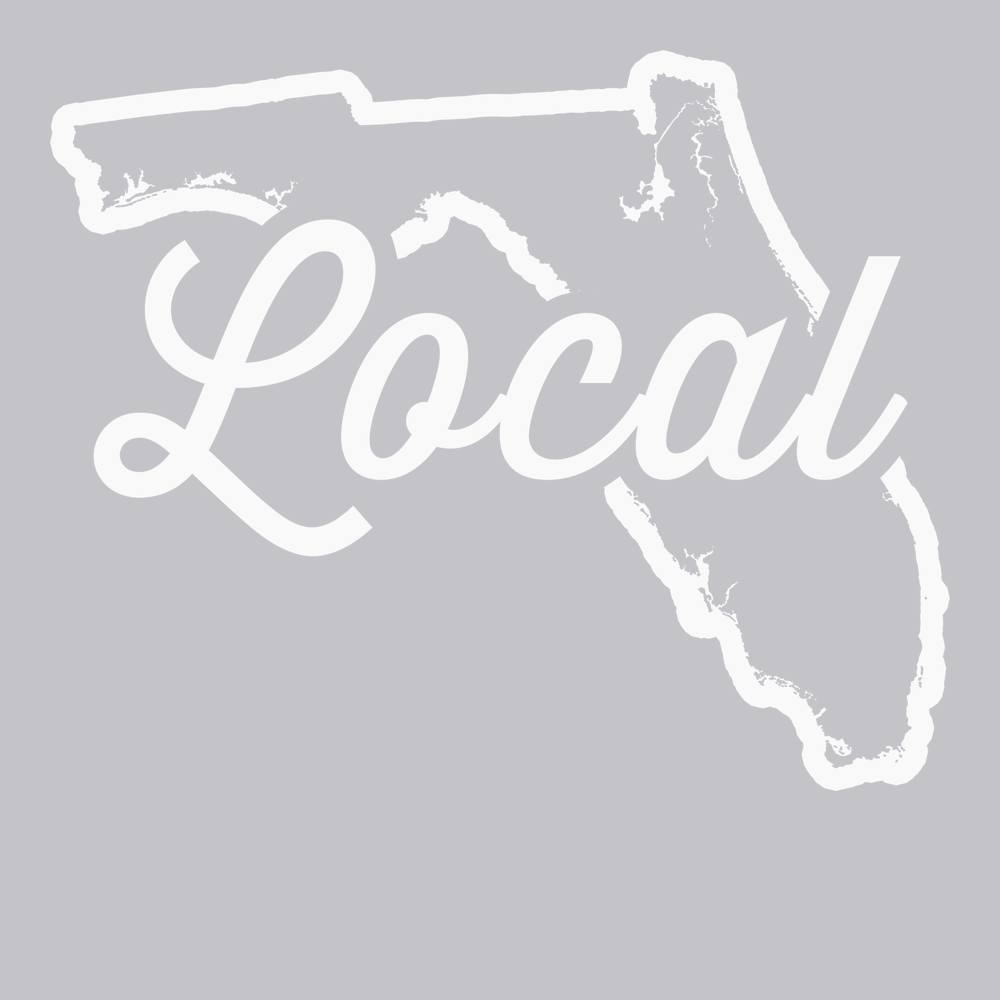 Florida Local T-Shirt SILVER