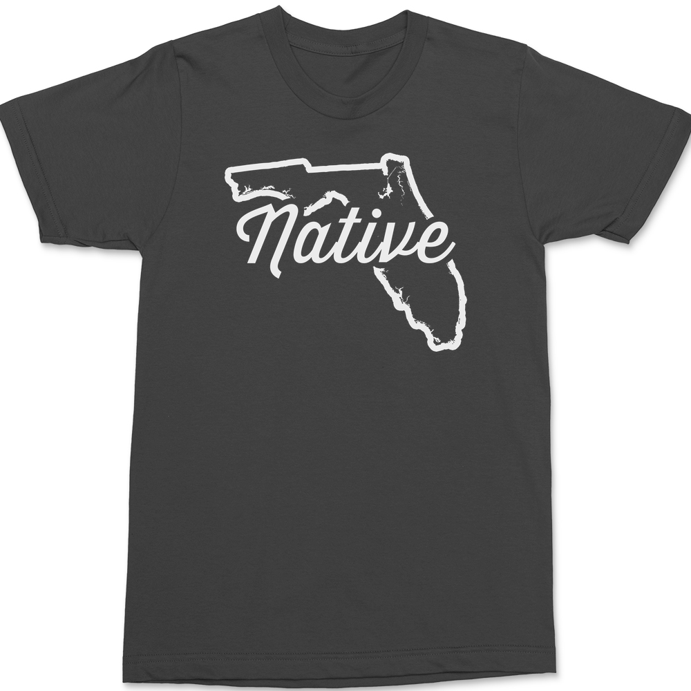 Florida Native T-Shirt CHARCOAL