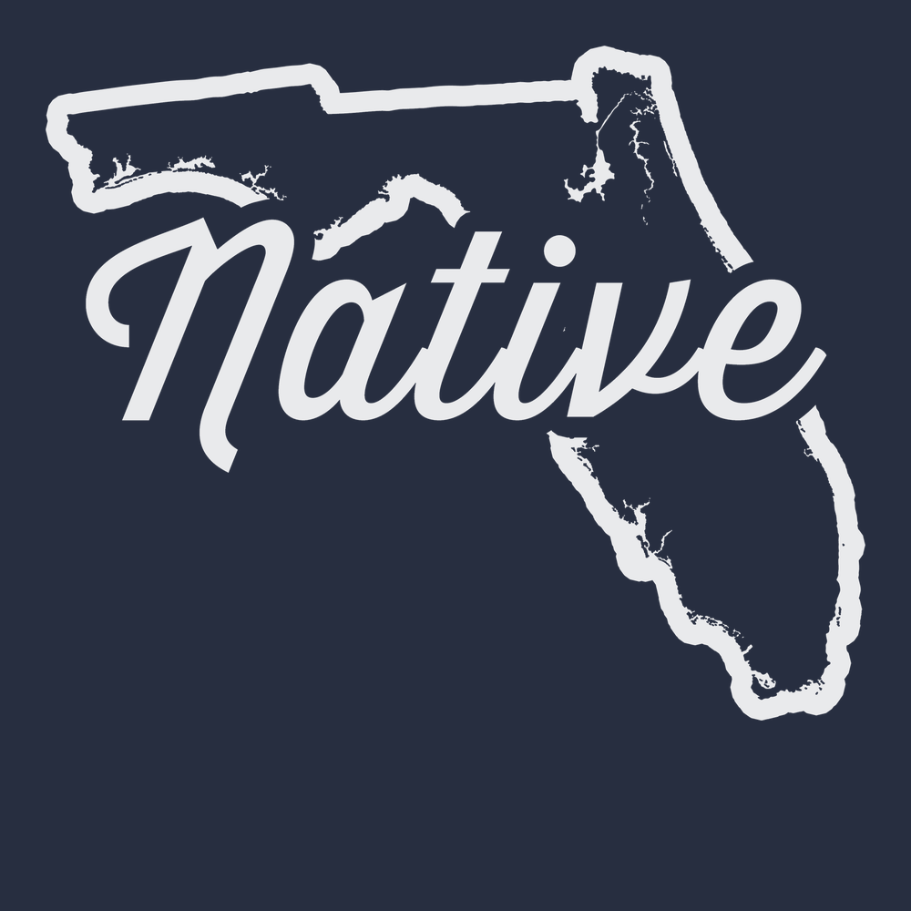 Florida Native T-Shirt NAVY