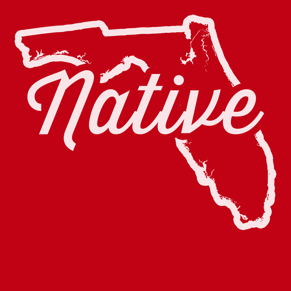 Florida Native T-Shirt RED