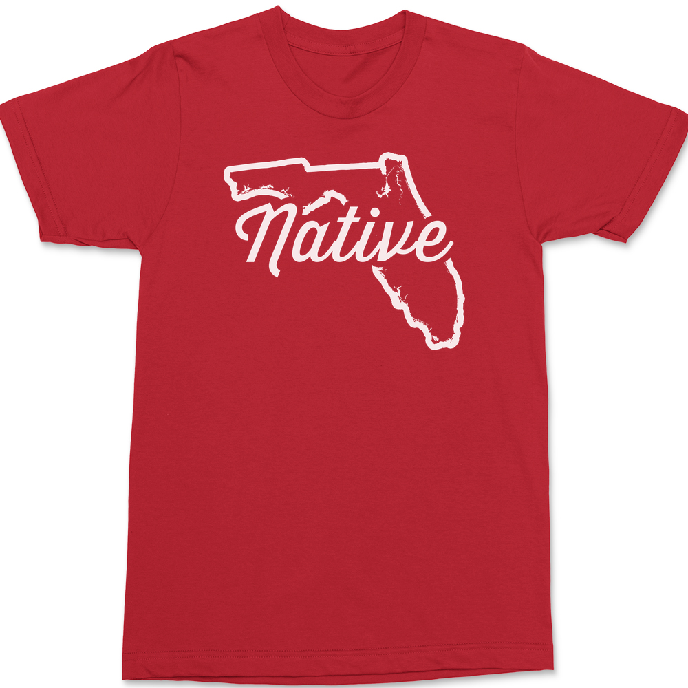 Florida Native T-Shirt RED
