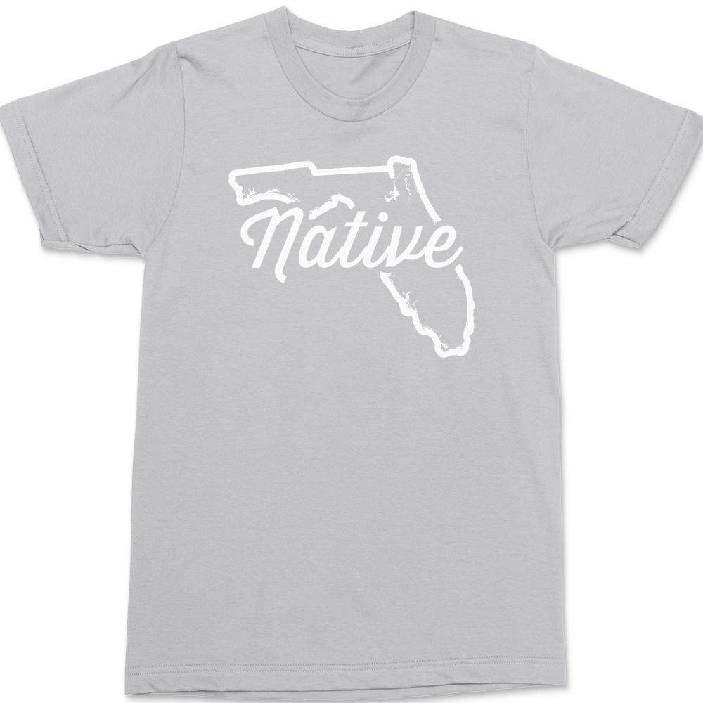 Florida Native T-Shirt SILVER