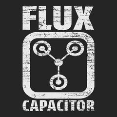 Flux Capacitor T-Shirt BLACK