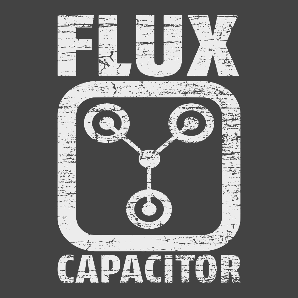 Licenza Ufficiale Back To The Future- Flux Capacitor Uomo T-SHIRT Licenza Ufficiale Back To The Future- Flux Capacitor Uomo T-SHIRT