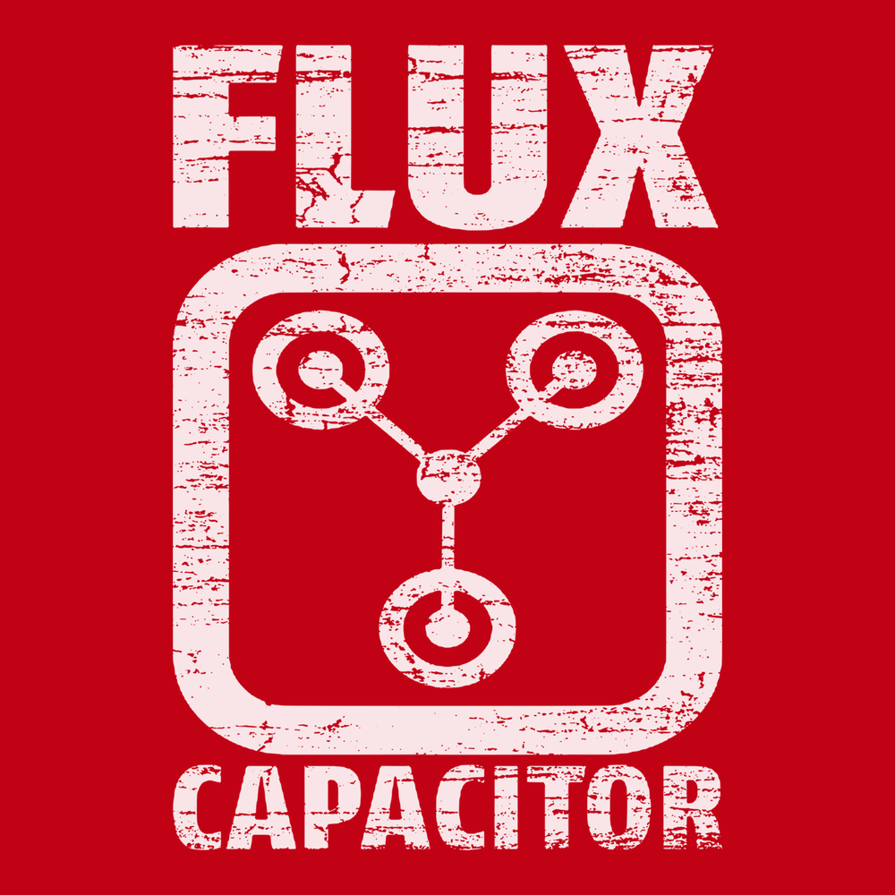 Flux Capacitor T-Shirt RED