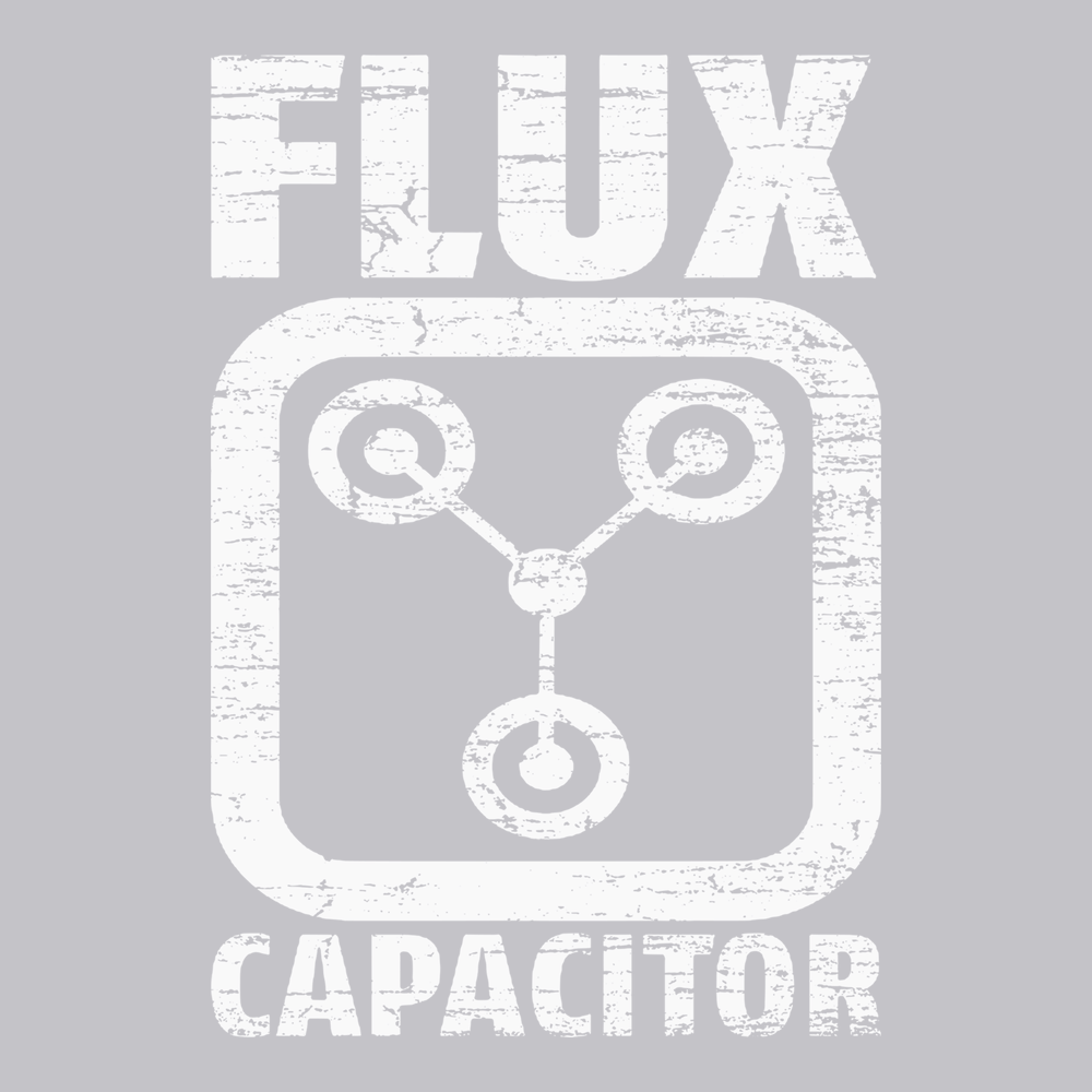 Flux Capacitor T-Shirt SILVER