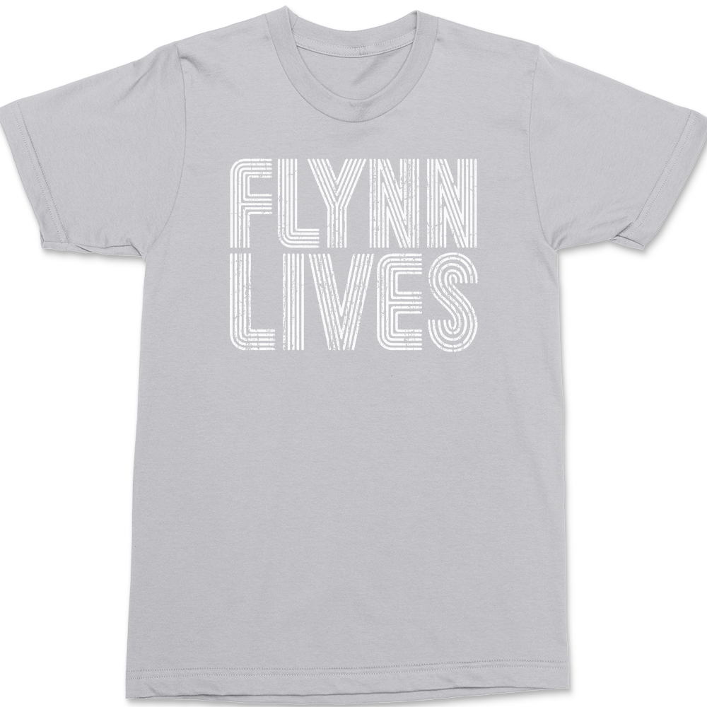 Flynn Lives T-Shirt SILVER