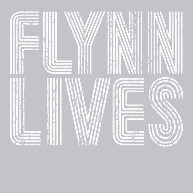 Flynn Lives T-Shirt SILVER