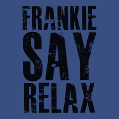 Frankie Say Relax T-Shirt BLUE