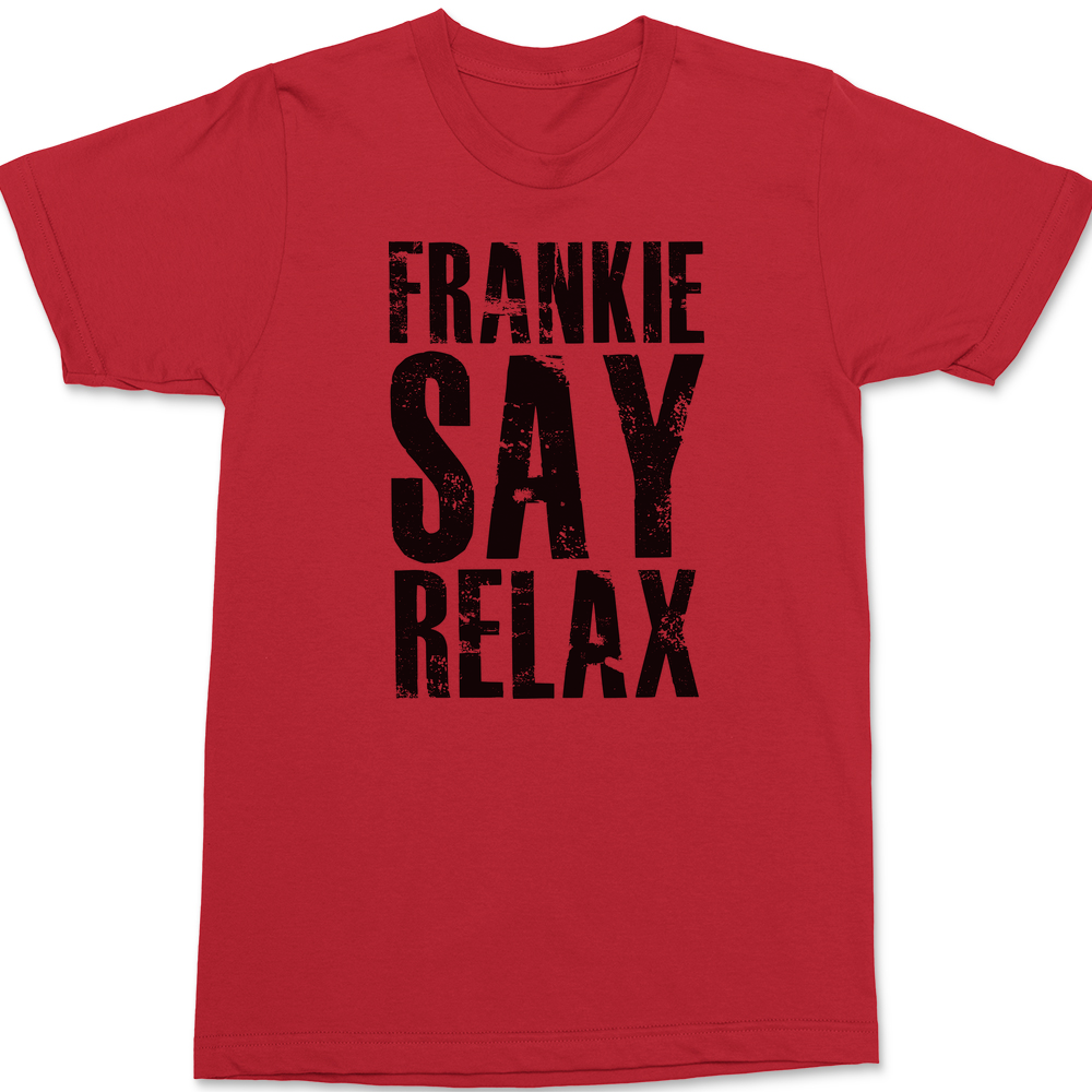 Frankie Say Relax T-Shirt RED