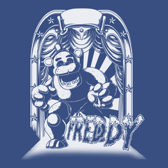 Freddy FNAF T-Shirt BLUE