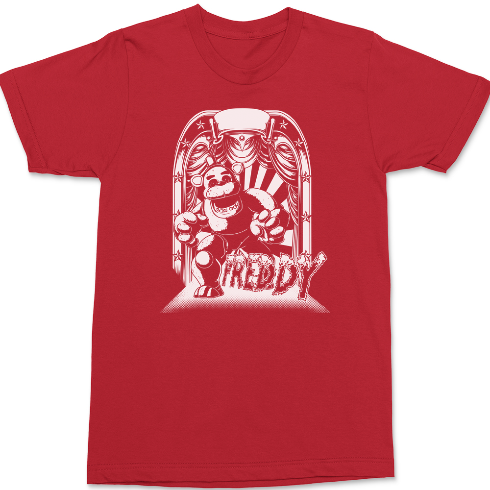 Freddy FNAF T-Shirt RED