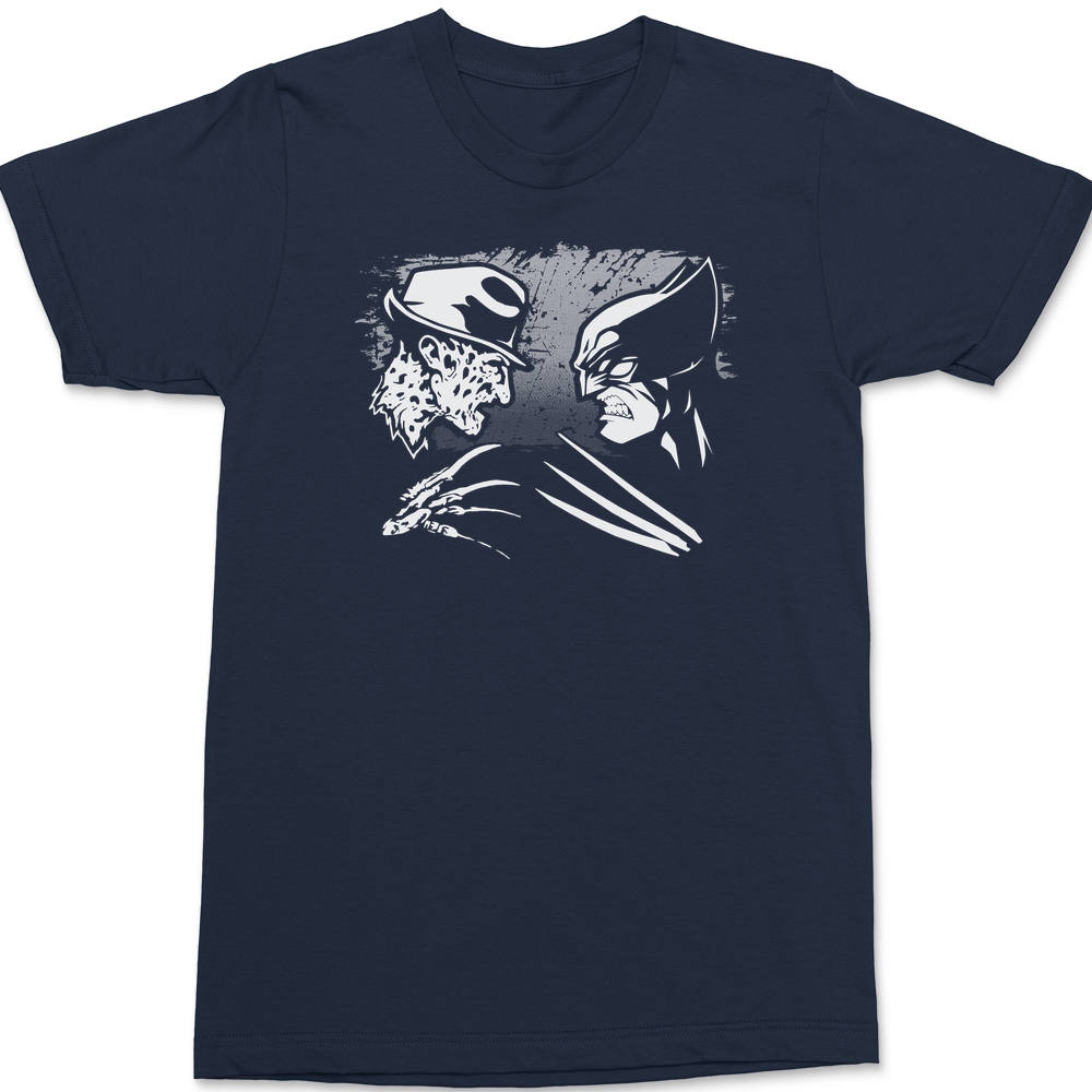 Freddy VS Wolverine T-Shirt NAVY