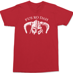 Fus Ro Dah T-Shirt RED