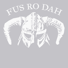 Fus Ro Dah T-Shirt SILVER