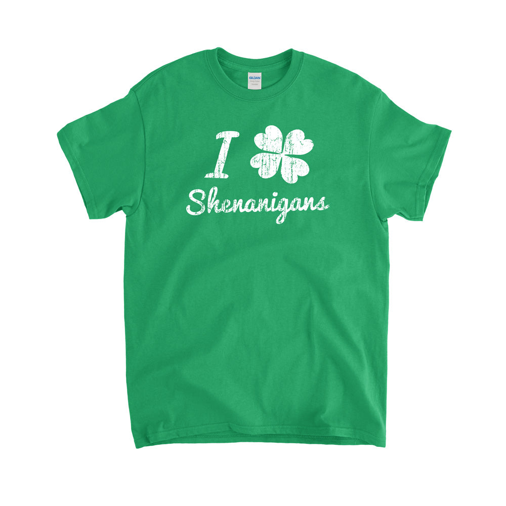 I Clover Shenanigans T-Shirt - Textual Tees