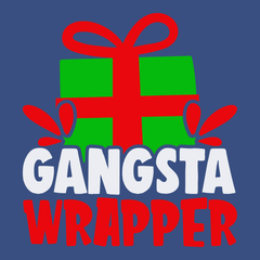 Gangsta Wrapper T-Shirt BLUE