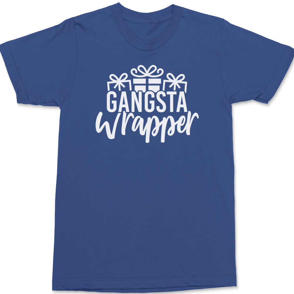 Gangsta Wrapper T-Shirt BLUE