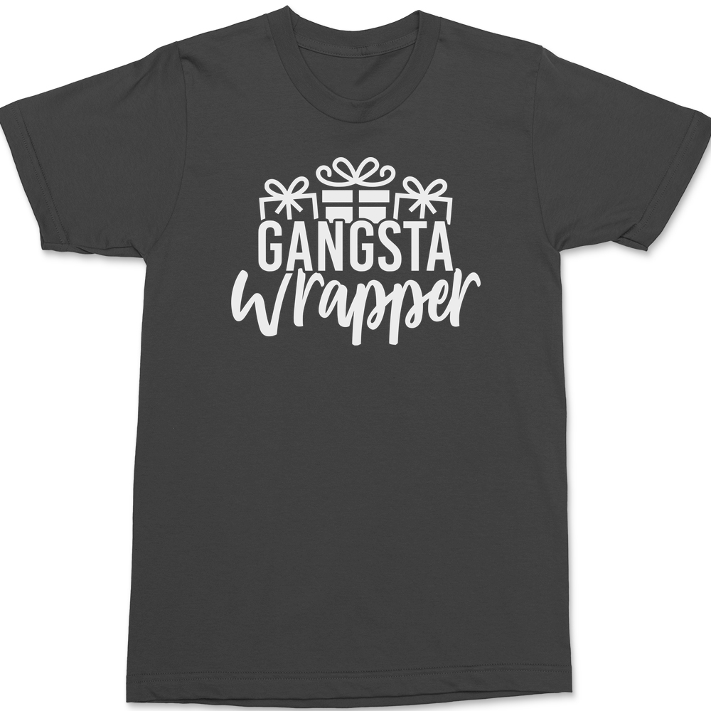 Gangsta Wrapper T-Shirt CHARCOAL