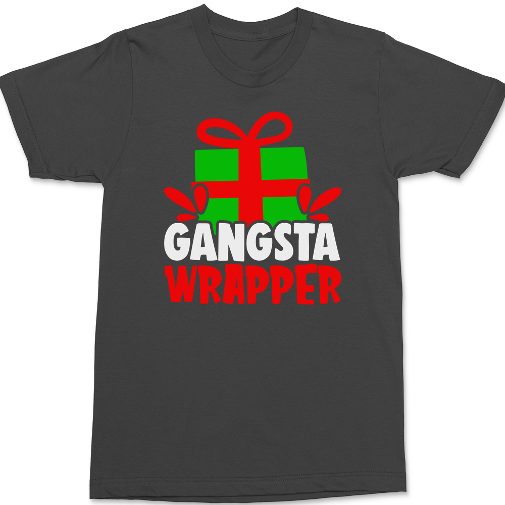 Gangsta Wrapper T-Shirt CHARCOAL