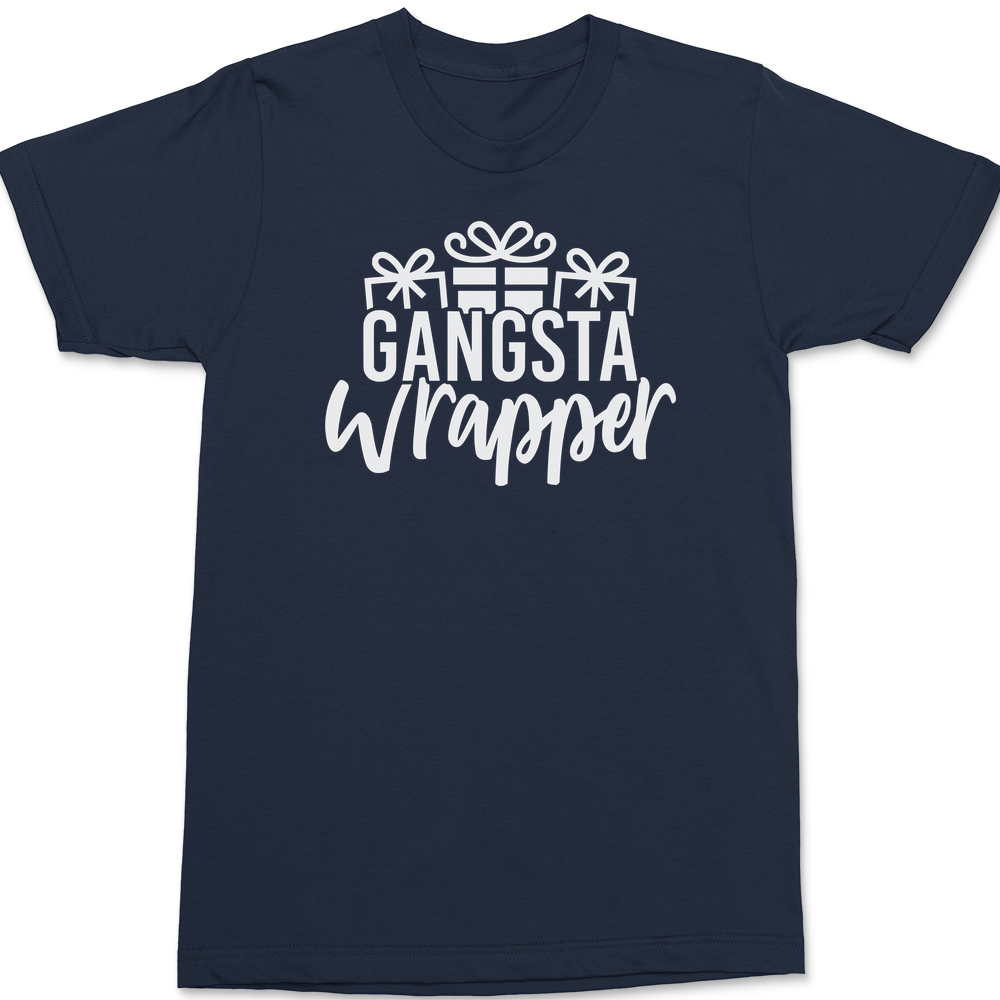 Gangsta Wrapper T-Shirt NAVY