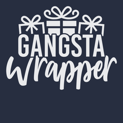 Gangsta Wrapper T-Shirt NAVY