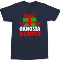 Gangsta Wrapper T-Shirt Navy