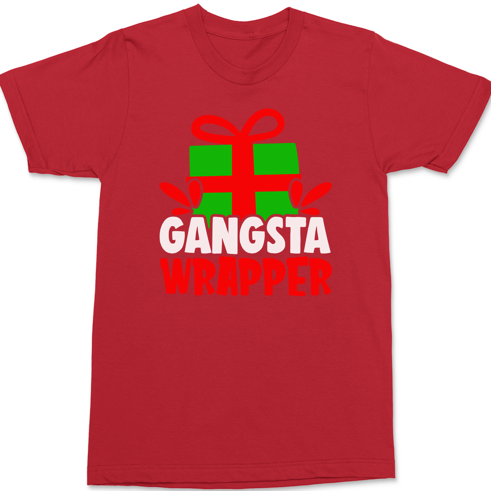 Gangsta Wrapper T-Shirt RED