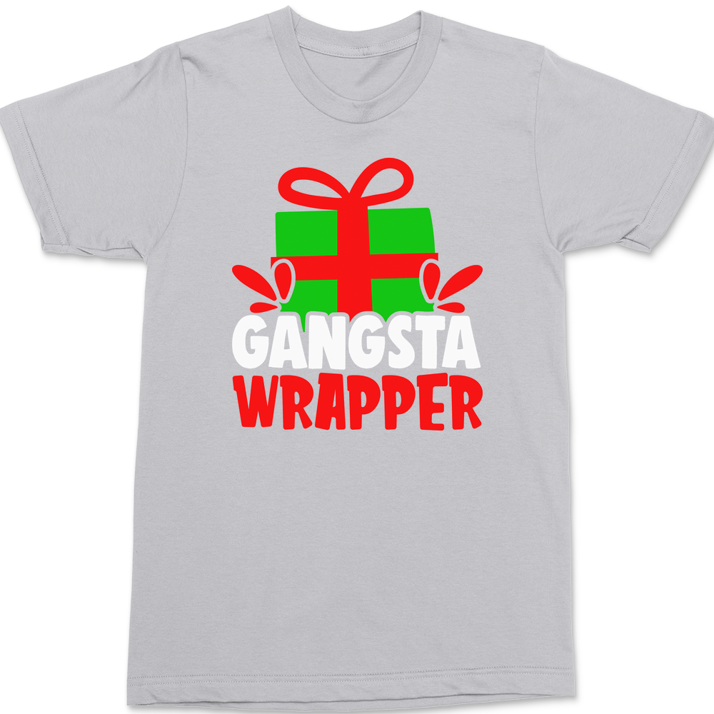 Gangsta Wrapper T-Shirt SILVER