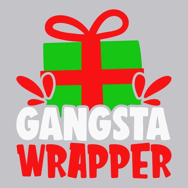 Gangsta Wrapper T-Shirt SILVER