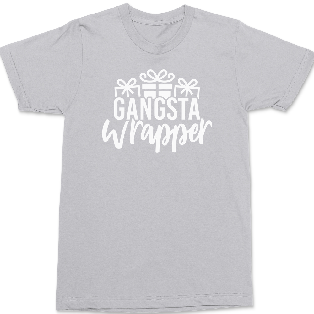 Gangsta Wrapper T-Shirt SILVER