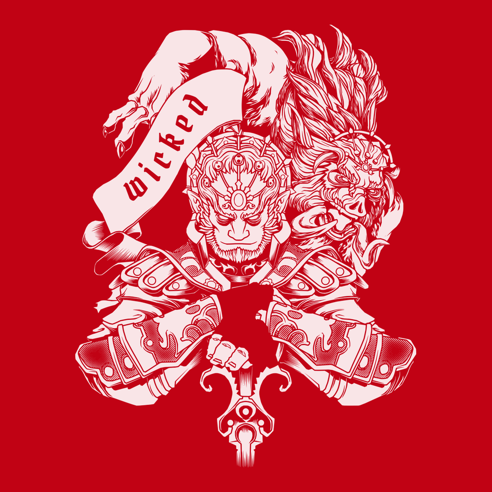 Ganondorf Wicked T-Shirt RED