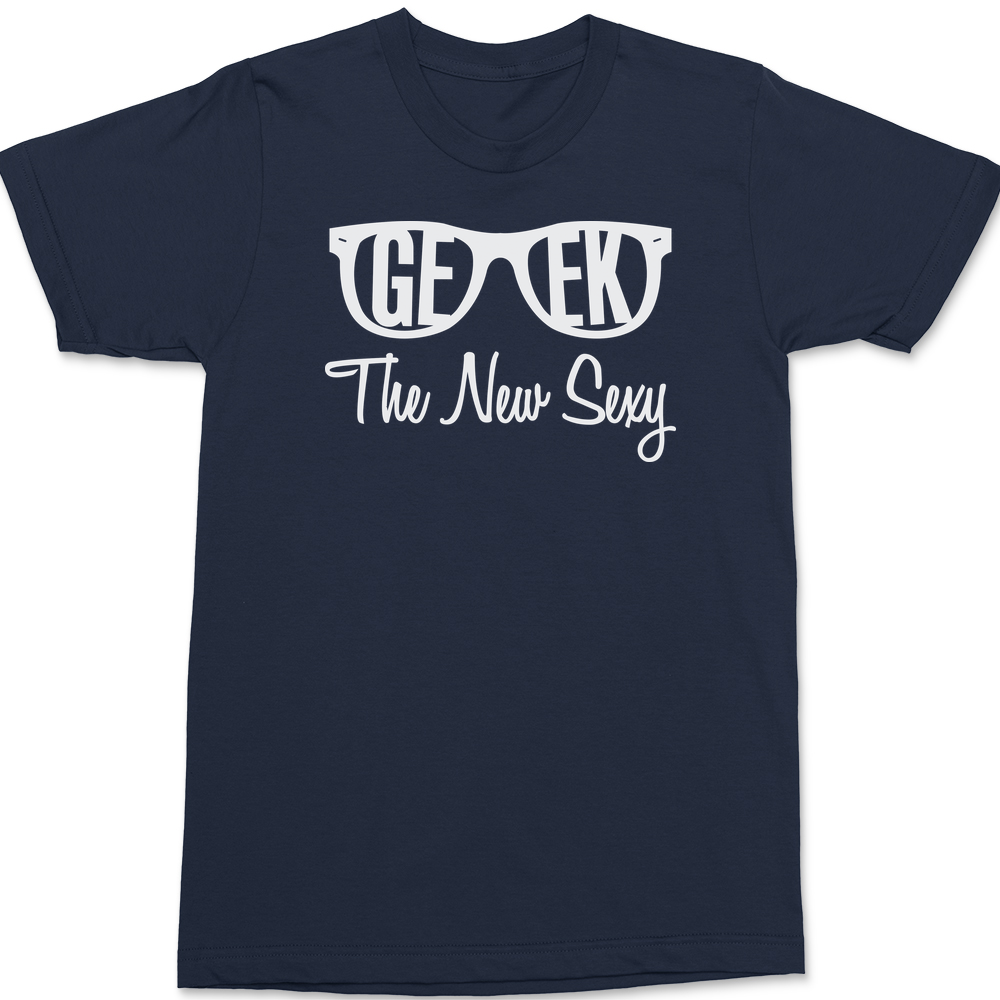 Geek Is The New Sexy T-Shirt NAVY