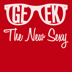Geek Is The New Sexy T-Shirt RED