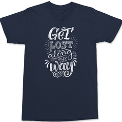 Get Lost Along The Way T-Shirt Navy