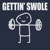 Gettin Swole T-Shirt NAVY