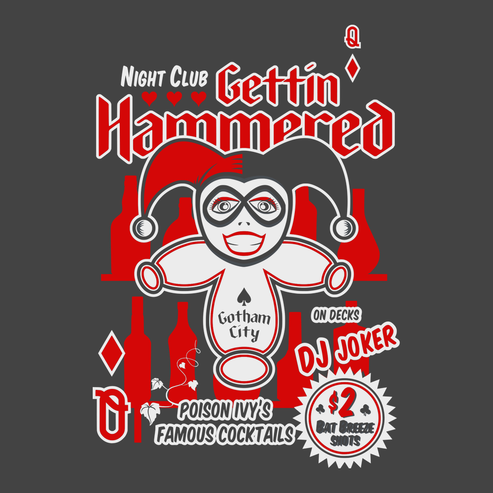 Getting Hammered T-Shirt CHARCOAL