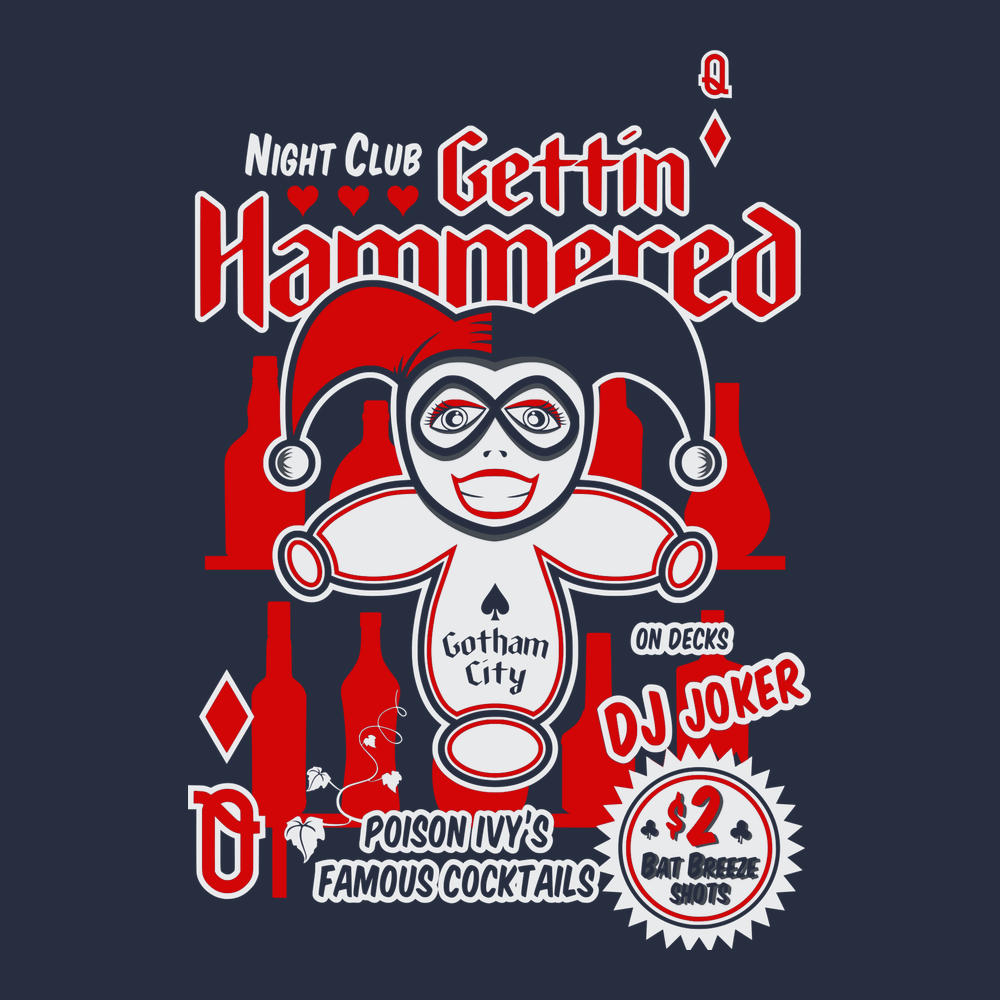 Getting Hammered T-Shirt NAVY
