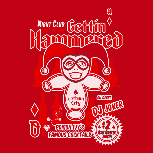 Getting Hammered T-Shirt RED