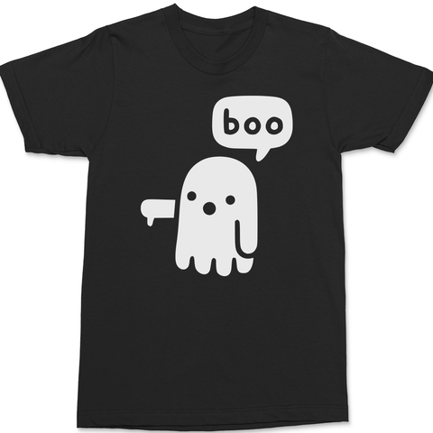 Ghost Says Boo T-Shirt BLACK