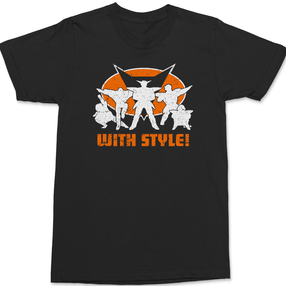 Ginyu Force With Style T-Shirt BLACK
