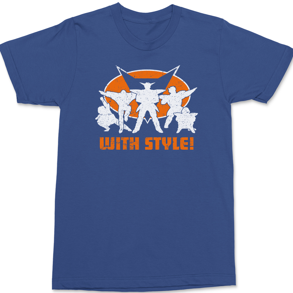 Ginyu Force With Style T-Shirt BLUE